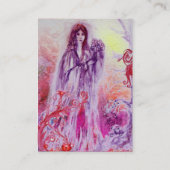 CARTE DE VISITE MONOGRAMME DE LA REINE GUINEVERE (Dos)