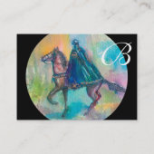 Carte De Visite monogramme de la TENTATION (Dos)