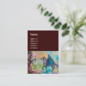 CARTE DE VISITE MONOGRAMME DE LA TENTATION (Debout devant)