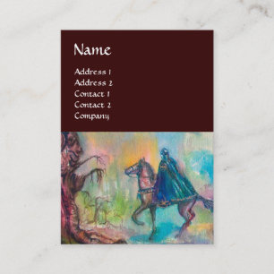 CARTE DE VISITE MONOGRAMME DE LA TENTATION