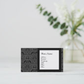 CARTE DE VISITE MONOGRAMME DE PIERRE DE DAMASK GEM3, (Debout devant)