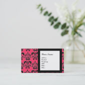 CARTE DE VISITE MONOGRAMME DE PIERRE DE DAMASK GEM3, (Debout devant)