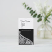 CARTE DE VISITE MONOGRAMME DE RENAISSANCE 3 (Debout devant)