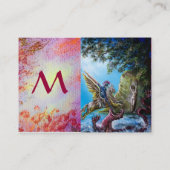 CARTE DE VISITE MONOGRAMME DE SOUVENIRS MAGIQUES (Dos)