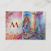 CARTE DE VISITE MONOGRAMME DE SOUVENIRS MAGIQUES (Dos)