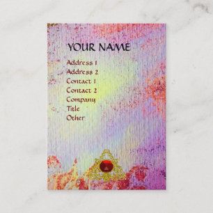 CARTE DE VISITE MONOGRAMME DES SOUVENIRS LÉGERS