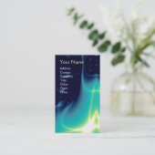 CARTE DE VISITE MONOGRAMME DES VAGUES LUMIÈRES (Debout devant)