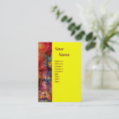 CARTE DE VISITE MONOGRAMME EXCALIBUR (Debout devant)