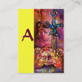 CARTE DE VISITE MONOGRAMME EXCALIBUR (Dos)