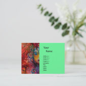 Carte De Visite monogramme EXCALIBUR (Debout devant)