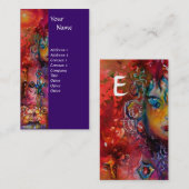 CARTE DE VISITE MONOGRAMME EXCALIBUR (Devant / Derrière)