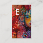 CARTE DE VISITE MONOGRAMME EXCALIBUR (Dos)