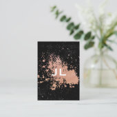 Carte De Visite Monogramme / Expressif Exécutif (Debout devant)