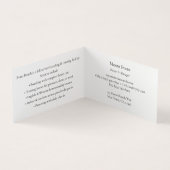 Carte De Visite Monogramme Gold Snaffle Bit Horse Industrie (Intérieur)