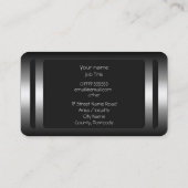 Carte De Visite Monogramme, Instruction des arts martiaux, aspect  (Dos)