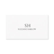 Monogramme minimaliste moderne
