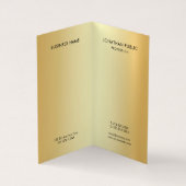 Carte De Visite Monogramme moderne élégant professionnel glamour o (Intérieur)