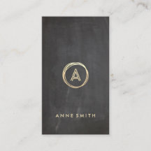 Monogramme moderne Monogramme vertical Chalkboard