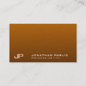 Carte De Visite Monogramme professionnel élégant moderne Pearl lux (Devant)