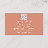 Carte De Visite Monogramme Purple Golden Frame Chaussures Talons C (Dos)