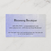 Carte De Visite Monogramme | Radial | Texture (Dos)