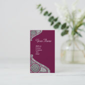 Carte De Visite MONogramme RENAISSANCE (Debout devant)