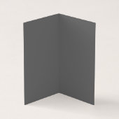 Carte De Visite Monogramme rouge gris moderne professionnel (Intérieur)