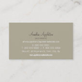 CARTE DE VISITE :: monogramme spot1 6L (Dos)