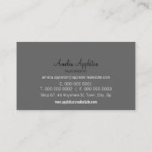 CARTE DE VISITE :: monogramme spot1 7L (Dos)