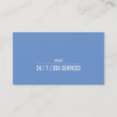 Carte De Visite Monogrammes modernes (Dos)