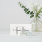 Carte De Visite Monographie de calligraphie de surface en marbre c (Debout devant)