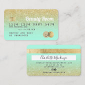 Carte De Visite Monographie de la menthe de parties scintillant do (Devant / Derrière)