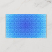 Carte De Visite Monographie initiale H Élégante (Dos)