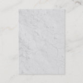 Carte De Visite Monographie rouge gris professionnel vertical (Dos)