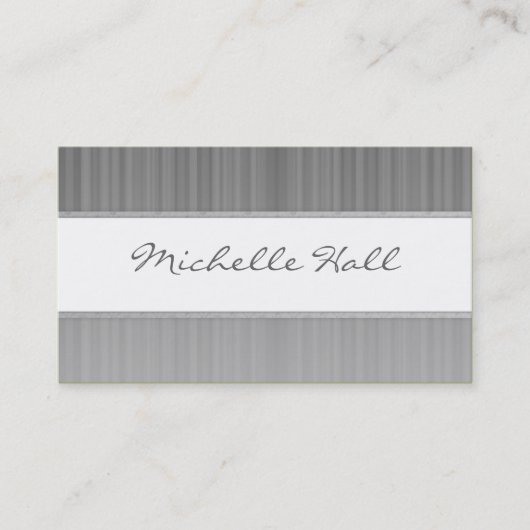 Carte De Visite Monotone simple (Devant)