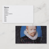 Carte De Visite Monsieur Francis Drake (Devant / Derrière)