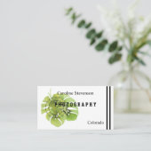 Carte De Visite Monstera feuilles, monstère (Debout devant)