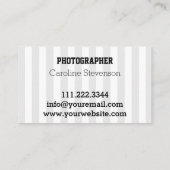 Carte De Visite Monstera feuilles, monstère (Dos)