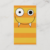 Carte De Visite Monstre - affaires (Dos)