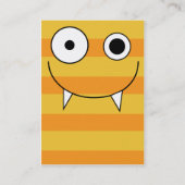 Carte De Visite Monstre - potelé (Dos)