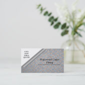 Carte De Visite Montage de tapis (Debout devant)