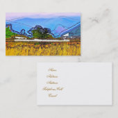 CARTE DE VISITE MONTAGNE (Devant / Derrière)