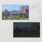 Carte De Visite Montagnes de Sedona (Devant / Derrière)