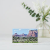 Carte De Visite Montagnes de Sedona (Debout devant)