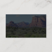 Carte De Visite Montagnes de Sedona (Dos)