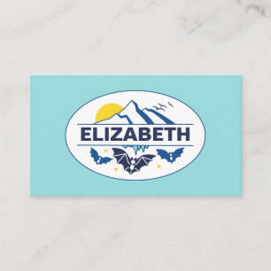 Carte De Visite Montagnes Grottes Aventure - Spéléologie Extérieur