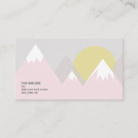 Montagnes roses