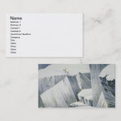 Carte De Visite Montant une falaise, 'd'un récit d'une montée (Devant / Derrière)