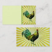 Carte De Visite Monter et briller (Devant / Derrière)