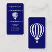 Carte De Visite montgolfière mod (Devant / Derrière)